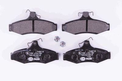Комплект тормозных колодок, дисковый тормоз HELLA 8DB 355 009-491 для MITSUBISHI MAGNA