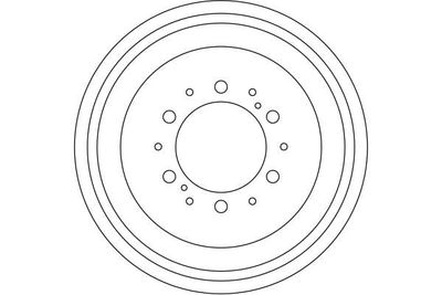 TAMBUR FRANA TRW DB4324 1