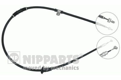 Тросик, cтояночный тормоз NIPPARTS J14958 для MITSUBISHI LANCER