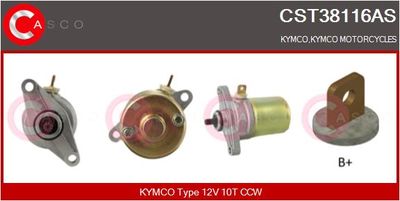 Стартер CASCO CST38116AS для KYMCO FILLY