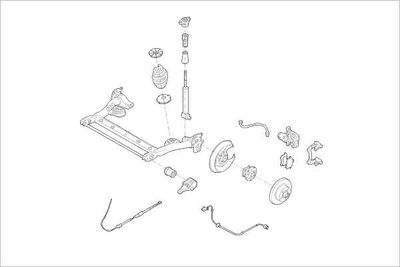 SUSPENSIE ROATA DELPHI OEVW000005725R