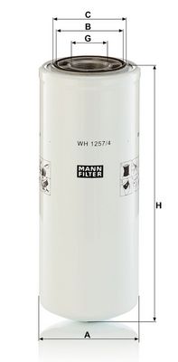Hydraulisch filter (centrifugaal oliefilter, geschroefd)