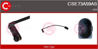 SENZOR DE AVERTIZARE UZURA PLACUTE DE FRANA