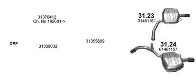 SISTEM DE ESAPAMENT POLMO POLMO99961