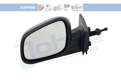 JOHNS 21 07 37-15 Наружное зеркало  для CHEVROLET AVEO Наклонная задняя часть (T300) 1.4