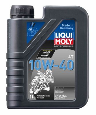 Olej silnikowy LIQUI MOLY  MOTORBIKE 10W-40 4T BASIC STREET 1L LIQUI MOLY 3044 produkt