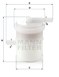 Топливный фильтр MANN-FILTER WK 42/81 для SUZUKI SJ413