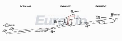 Układ wydechowy EUROFLO BM520203004A00