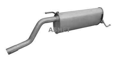 Глушитель выхлопных газов конечный ASMET 16.108 для FIAT 500L
