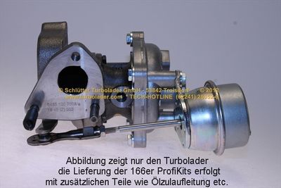COMPRESOR SISTEM DE SUPRAALIMENTARE SCHLÜTTER TURBOLADER 16600305 1