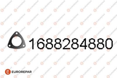 EUROREPAR 1688284880 Прокладка глушителя  для OPEL SIGNUM (Опель Сигнум)