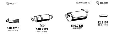 Układ wydechowy ASSO ART4233