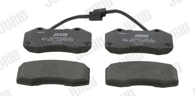 Комплект тормозных колодок, дисковый тормоз JURID 573957J для ALFA ROMEO 4C