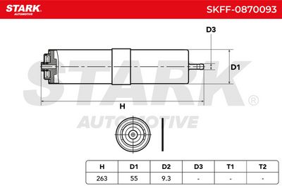 горивен филтър STARK SKFF-0870093