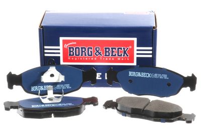 комплект спирачно феродо, дискови спирачки BORG & BECK BBP1424