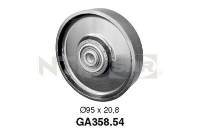 UMLENK-/FüHRUNGSROLLE KEILRIPPENRIEMEN