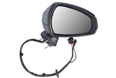 Zijspiegel Rechts (elektrisch, asferisch, met verwarming, under-coated, met geheugen, elektrisch opklapbaar, met indicator) past: AUDI A3 8V 04.12-05.20