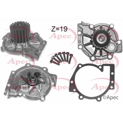 Water Pump, engine cooling APEC AWP1538