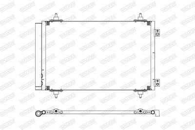 KONDENSATOR KLIMAANLAGE WALKER WCD00326 7