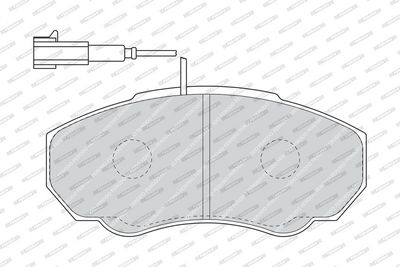BREMSBELAGSATZ SCHEIBENBREMSE FERODO FVR1478 1