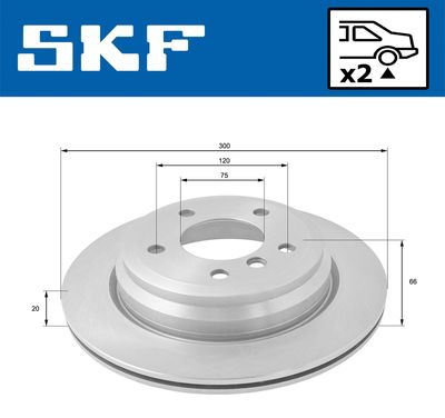 DISC FRANA SKF VKBD91072V2 1