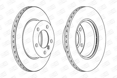 BREMSSCHEIBE CHAMPION 562313CH 1