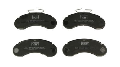 комплект спирачно феродо, дискови спирачки HART