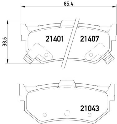 SET PLACUTE FRANA FRANA DISC