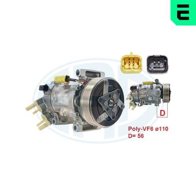 COMPRESOR CLIMATIZARE ERA 670104