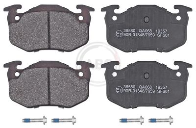 Brake Pad Set, disc brake 36580