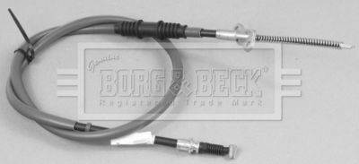 Тросик, cтояночный тормоз BORG & BECK BKB2814 для OPEL FRONTERA