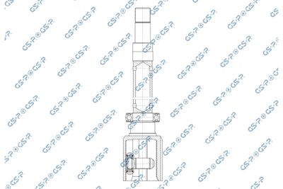 Zestaw przegubu, wał napędowy GSP 602507