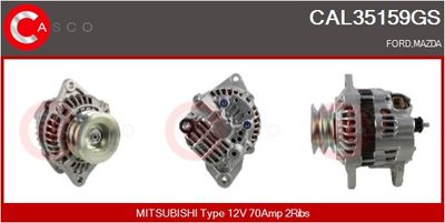 GENERATOR / ALTERNATOR CASCO CAL35159GS