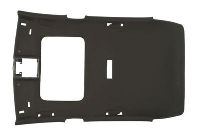 Dakbekleding (kleur: zwart, zonnedak: ja) past: VW GOLF VII 03.17-12.20