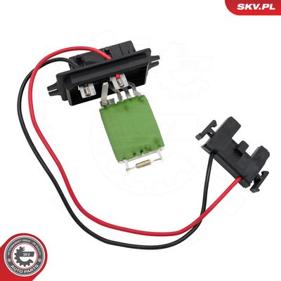 Odpor vnútorného ventilátora ESEN SKV 95SKV093