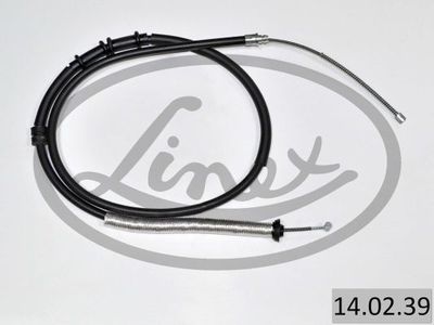 Тросик, cтояночный тормоз LINEX 14.02.39 для FIAT GRANDE PUNTO