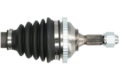 Aandrijfas Voor Links 604mm (voor voertuigen met ABS, nieuw) past: PEUGEOT 206 1.4D/1.6 09.98-04.09