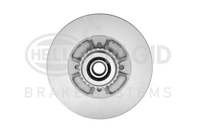 Тормозной диск HELLA 8DD 355 123-431 для RENAULT CLIO