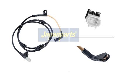предупредителен контактен сензор, износване на накладките JAPANPARTS BPW-047