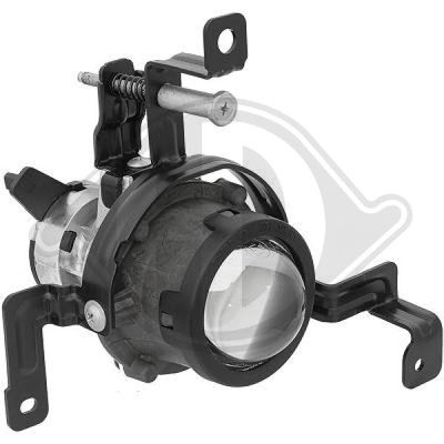 Противотуманная фара DIEDERICHS 6507089 для KIA PICANTO