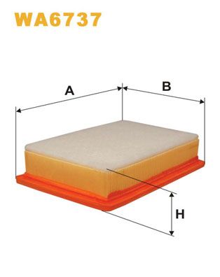 Air Filter WIX FILTERS WA6737