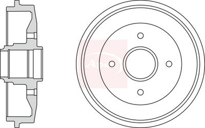 APEC Brake Drum DRM9928