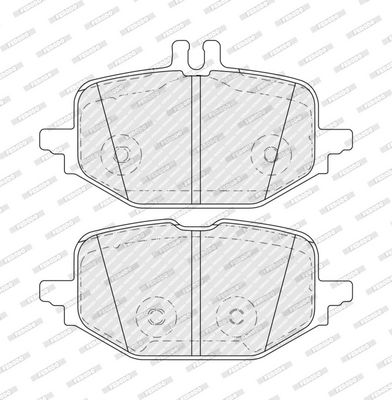 Remblokken set Achter , past: MERCEDES C ALL-TERRAIN (S206), C T-MODEL (S206), C (W206), CLE (A236), CLE (C236), E ALL-TERRAIN (S214), E T-MODEL (S214), E (W214) 1.5H-3.0H 03.21-