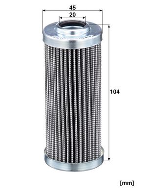 Hydraulisch filter (patroon) past: CLAAS 202, 202 II