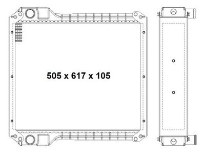 Kylare, motorkylning NRF 52167