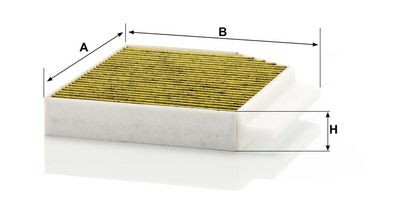 FILTRU AER HABITACLU MANN-FILTER FP26023 1