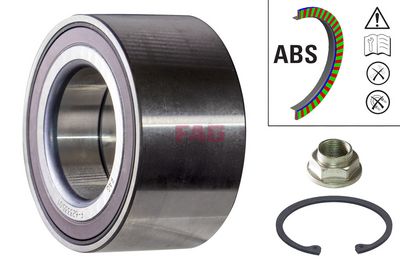 комплект колесен лагер Schaeffler FAG 713 6794 40