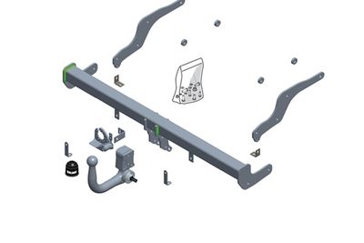 Zestaw zaczepu przyczepy BRINK 684600