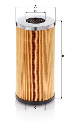 Hydraulisch filter (patroon) past: KOMATSU PC, PW, WB 4D106-25FB/S4D106E-1FB/S4D95LE-3