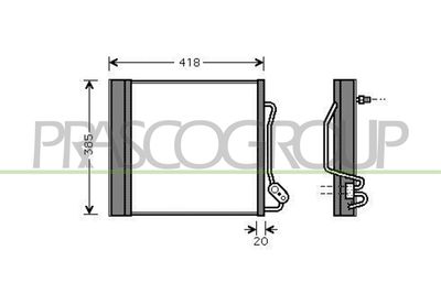 KONDENSATOR KLIMAANLAGE